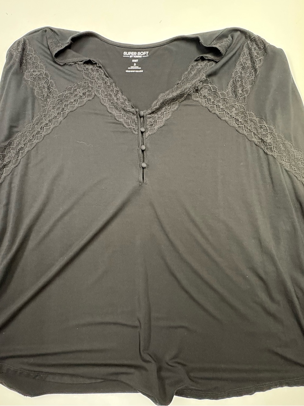 torrid Black 'Super Soft' Knit Top